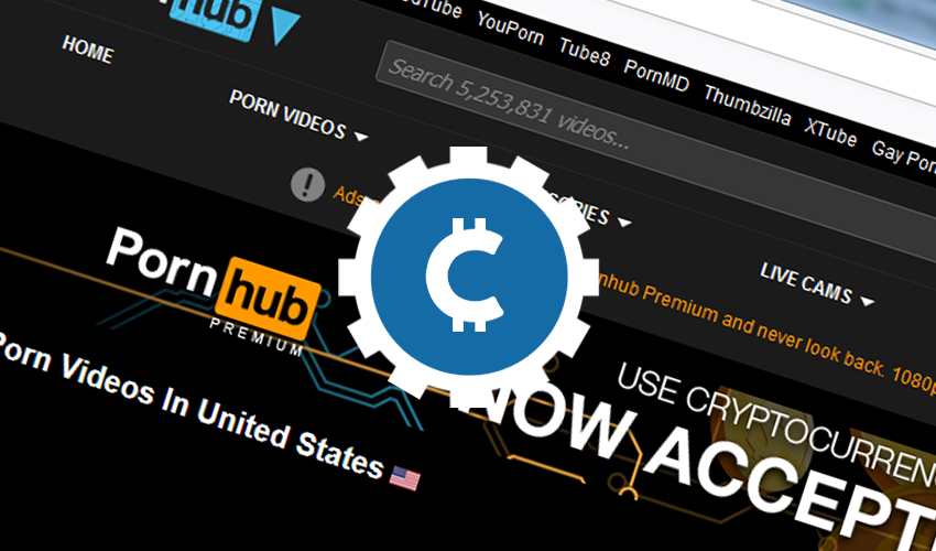 PornHub Now Accepting Crypto as Payments