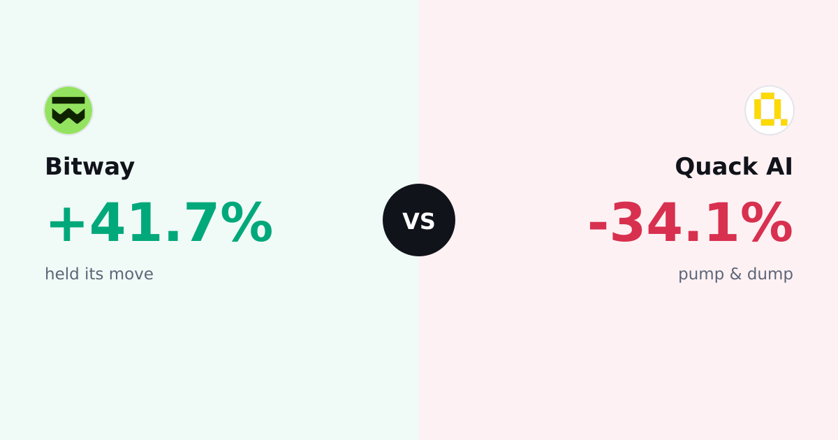 Bitway vs Quack AI