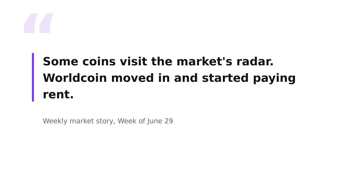 Worldcoin Kept Setting Off the Alarm All Week Long